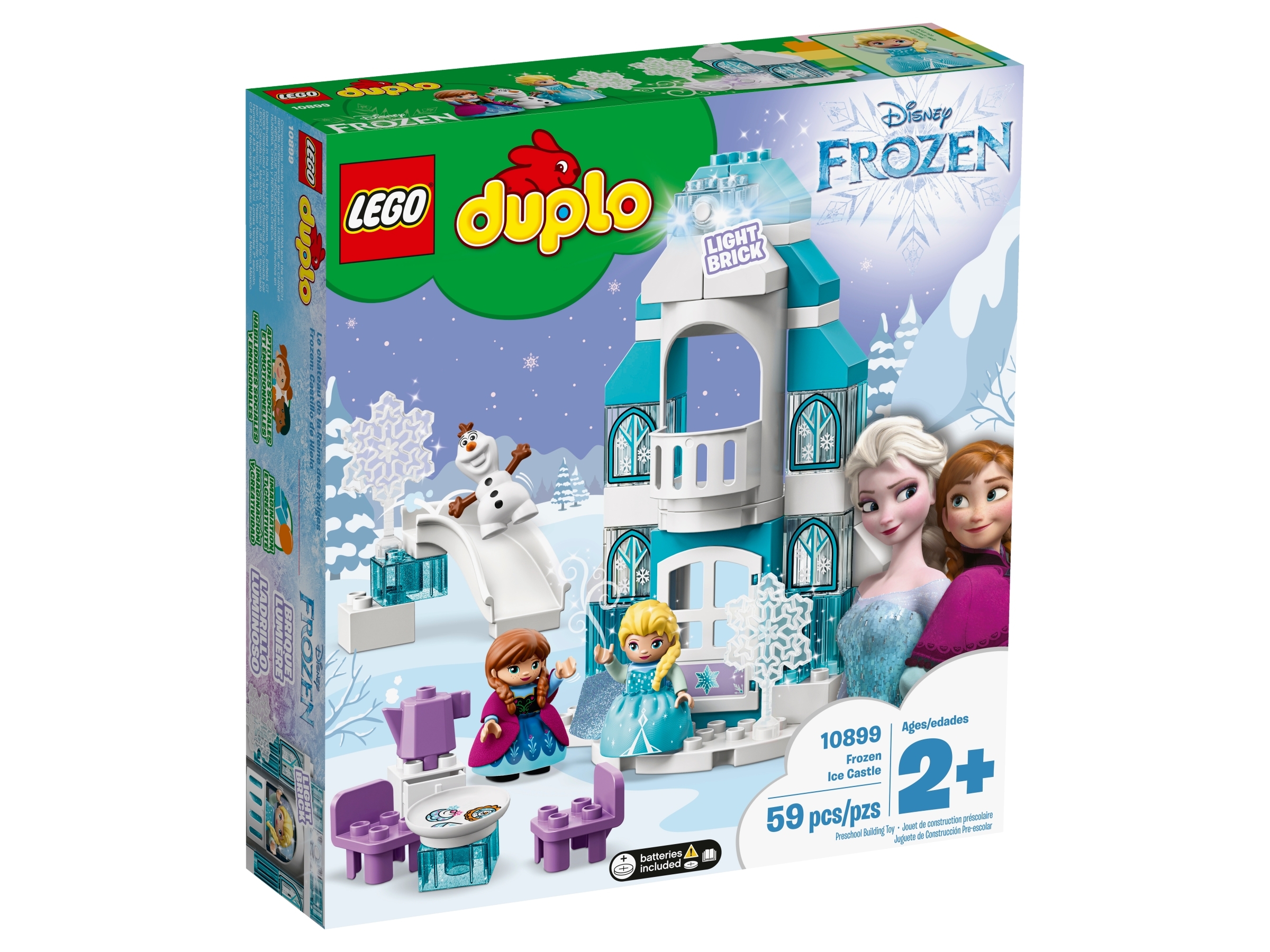 10899 - LEGO® DUPLO - Château de glace La Reine des neiges LEGO : King  Jouet, 1er Age LEGO - Jeux de construction