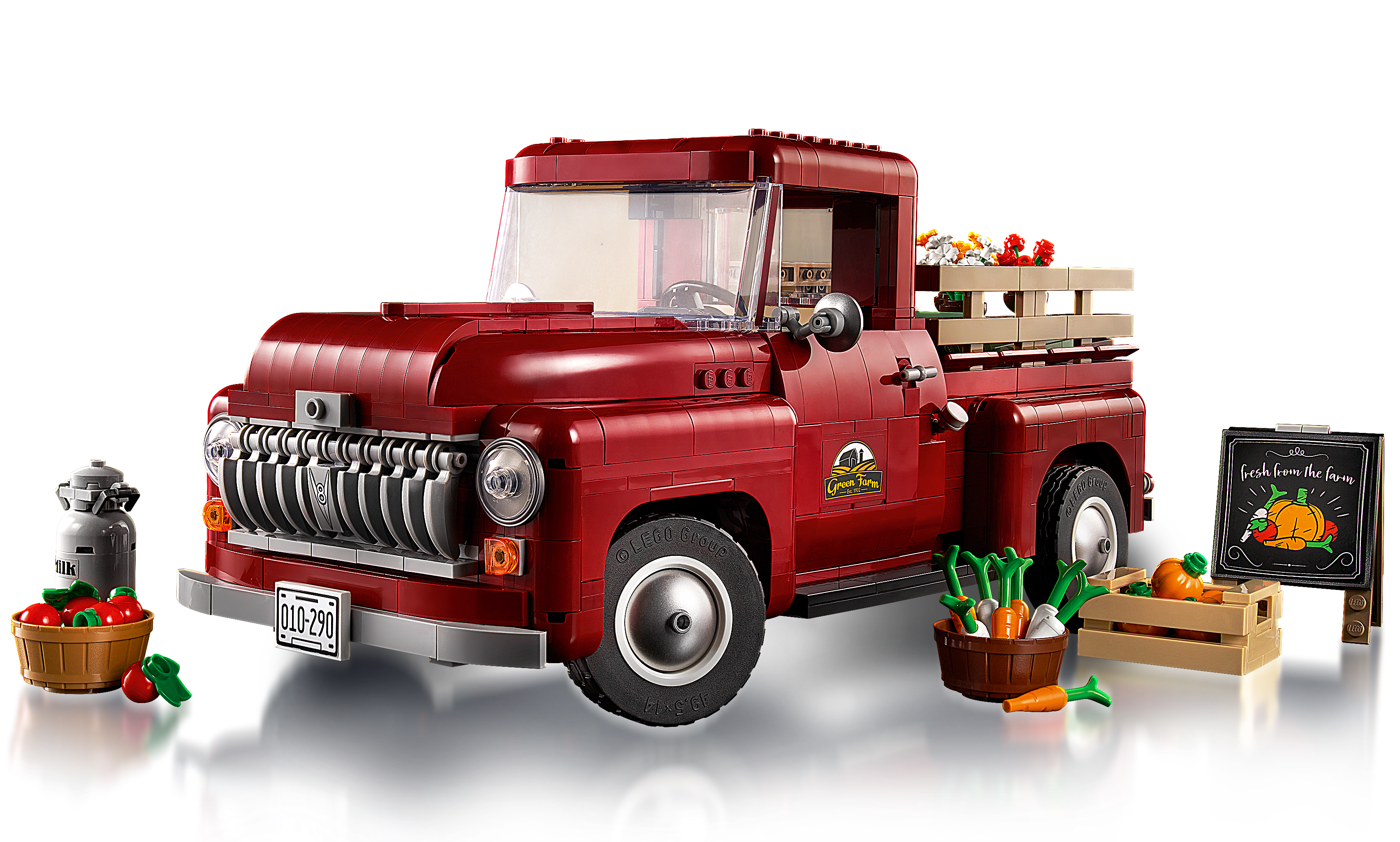 ピックアップトラック 10290 | LEGO® Icons |レゴ®ストア公式