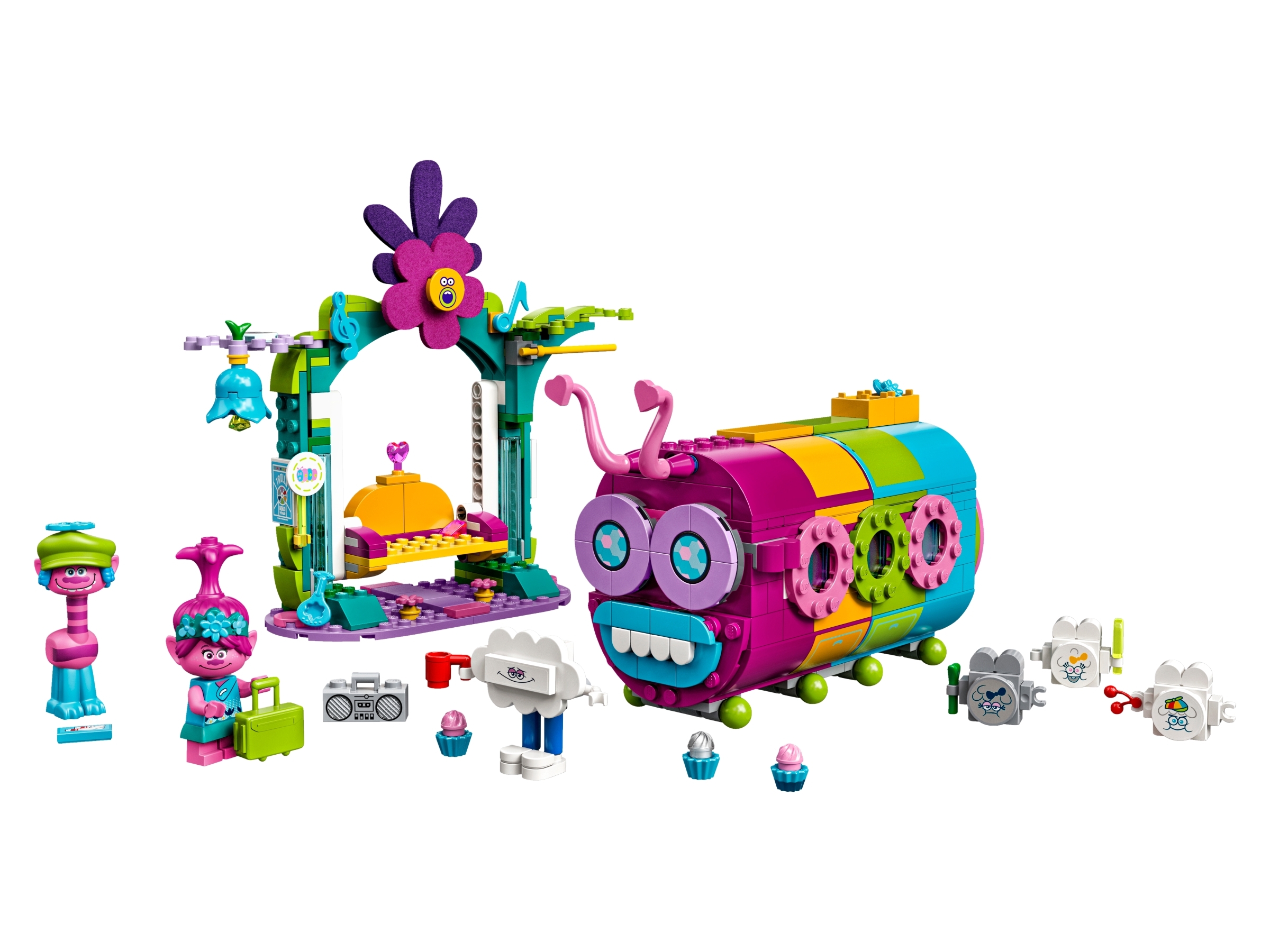 Rainbow Caterbus Trolls World Tour Buy Online At The Official Lego Shop Us