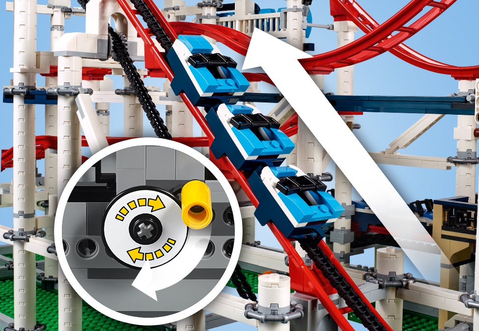 lego motor for roller coaster