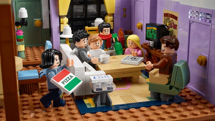 La série Friends adaptée en boîte LEGO - CNEWYORK