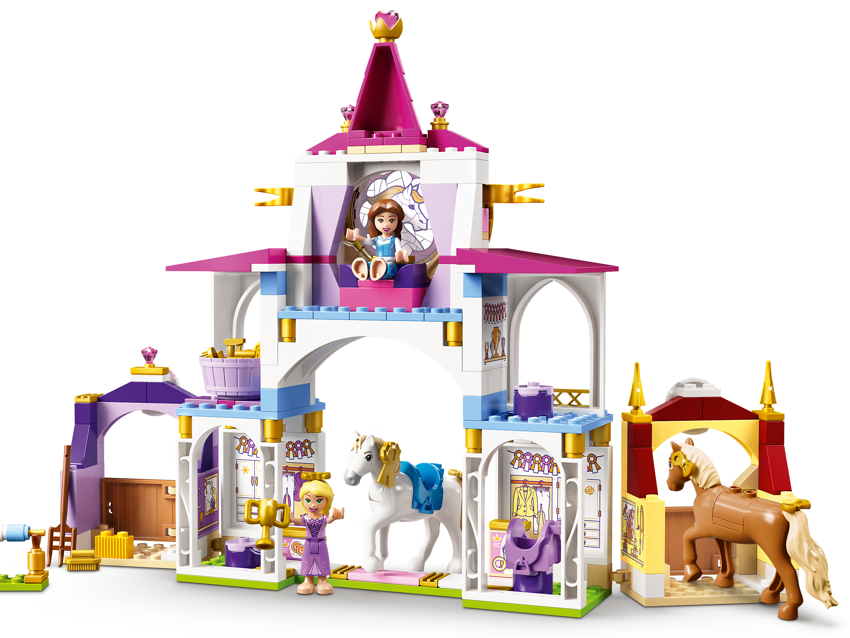 LEGO Disney Princess: Belle and Rapunzel's Royal Stables (43195) for sale  online