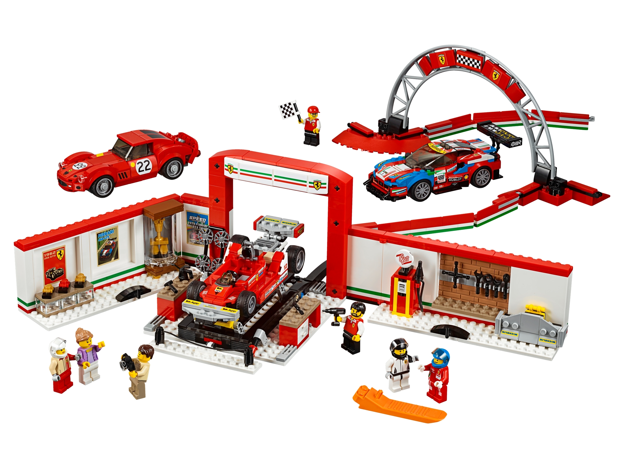 レゴ(LEGO) スピードチャンピオン フェラーリ ガレージ 75889-