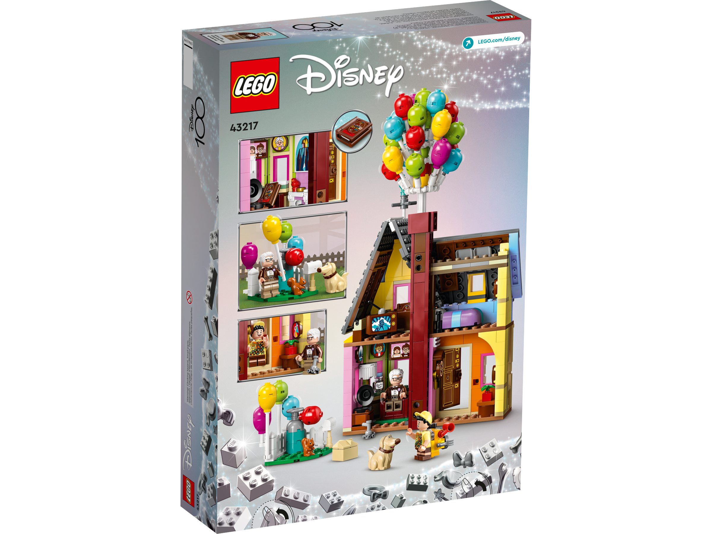 Teca in Plexiglas® per LEGO® Casa di Up (43217)