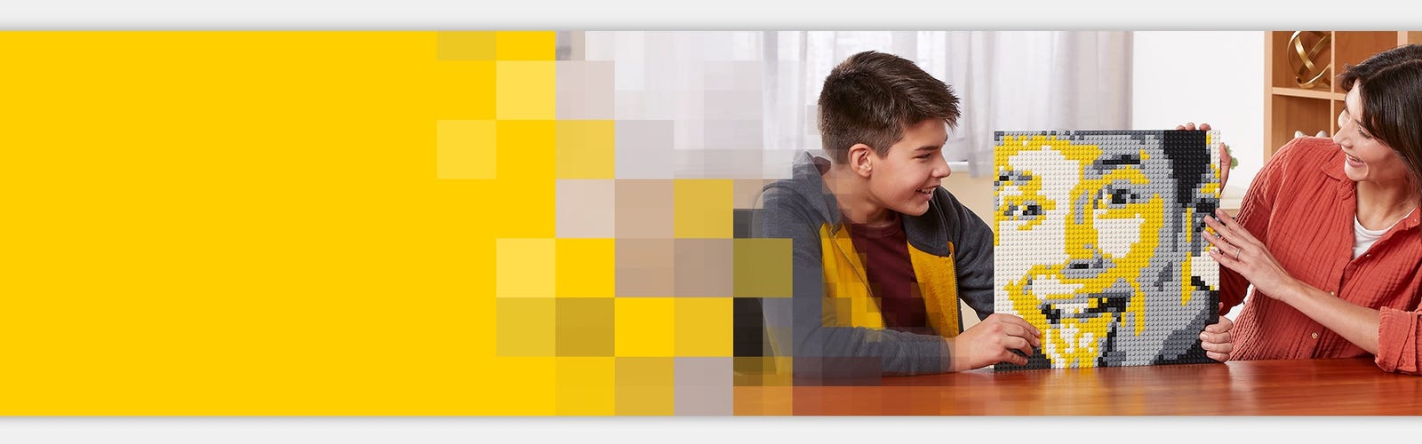 ▻ LEGO 40179 Personalized Mosaic Portrait: Now available through