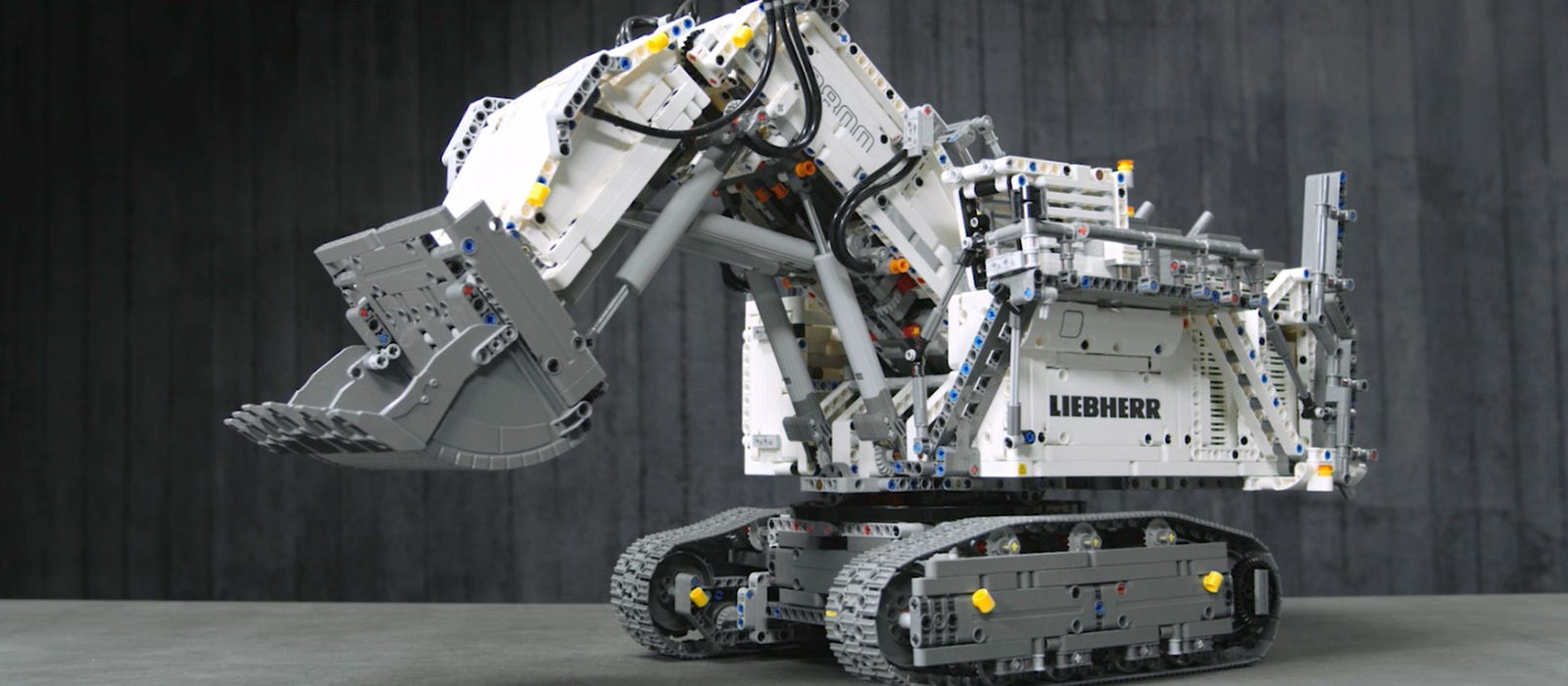 Discover the Awesome RemoteControlled Liebherr R 9800 Excavator LEGO