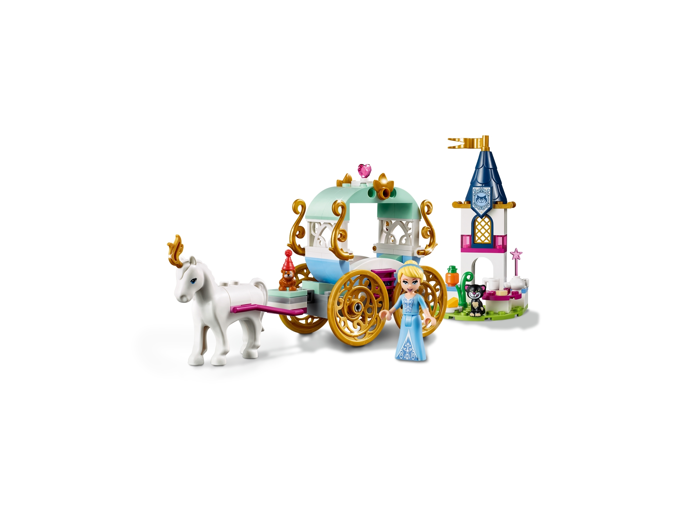 cinderella's carriage ride lego