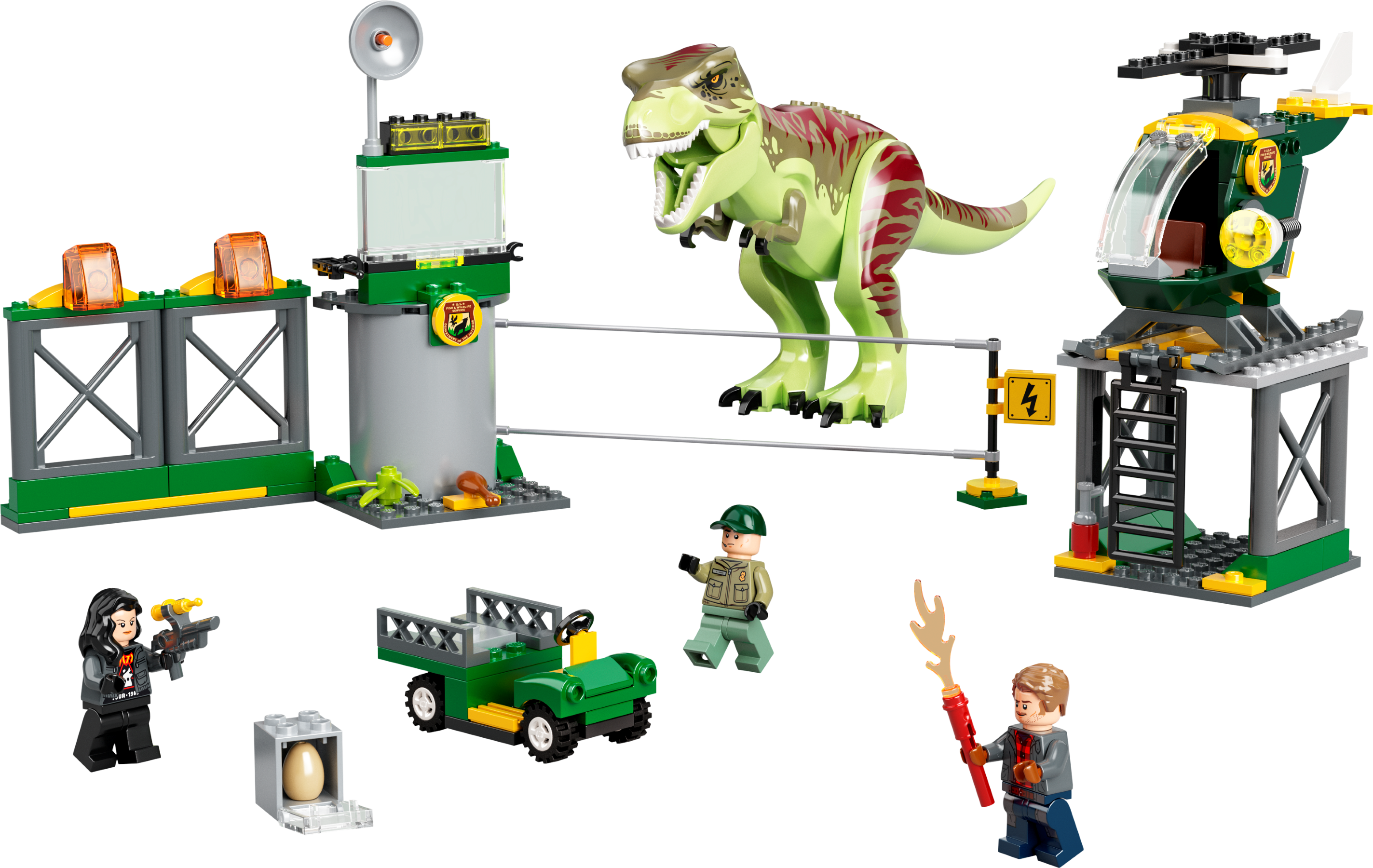 Zelfrespect links Diversen T. rex dinosaurus ontsnapping 76944 | Jurassic World™ | Officiële LEGO®  winkel NL