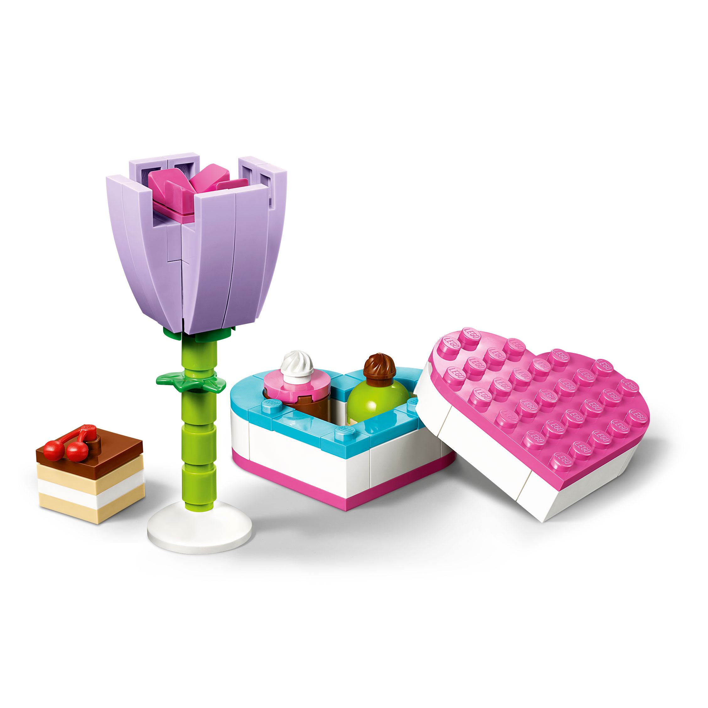 Chocolate Box & Flower 30411 | Friends | Buy online at the Official LEGO®  Shop CA