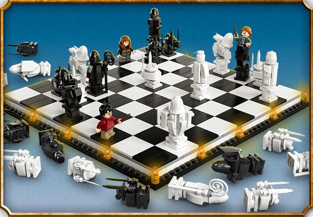 Conjunto de xadrez de bruxo LEGO Harry Potter Hogwarts™ 76392
