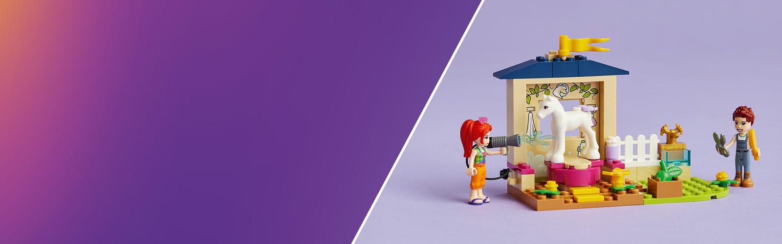 Buy | LEGO® | Stable the Friends at 41696 Official Pony-Washing Shop US online