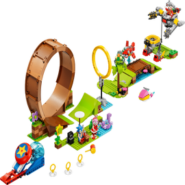 Sonics Green Hill Zone loop-udfordring - 76994 - LEGO® Sonic the Hedgehog™