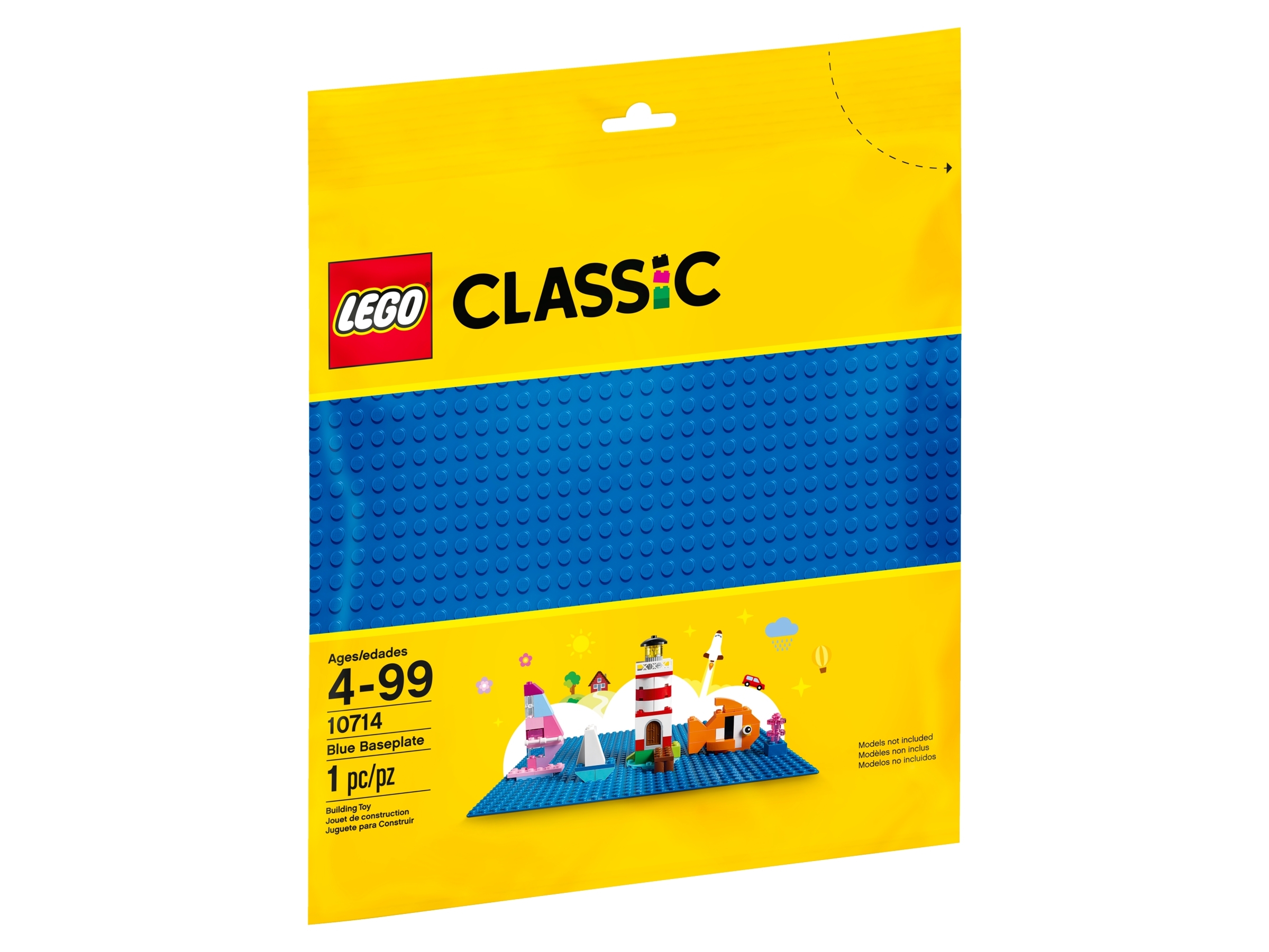 lego classic blue baseplate