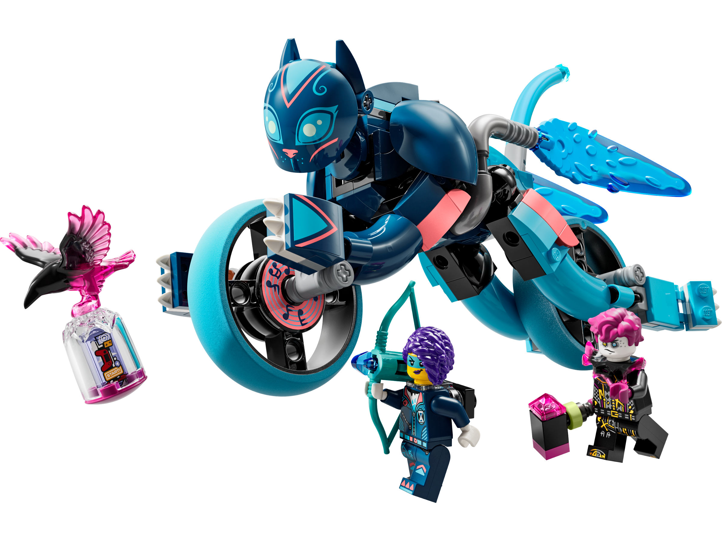 Zoey's Cat Motorcycle 71479 | LEGO® DREAMZzz™ | Buy online at the 