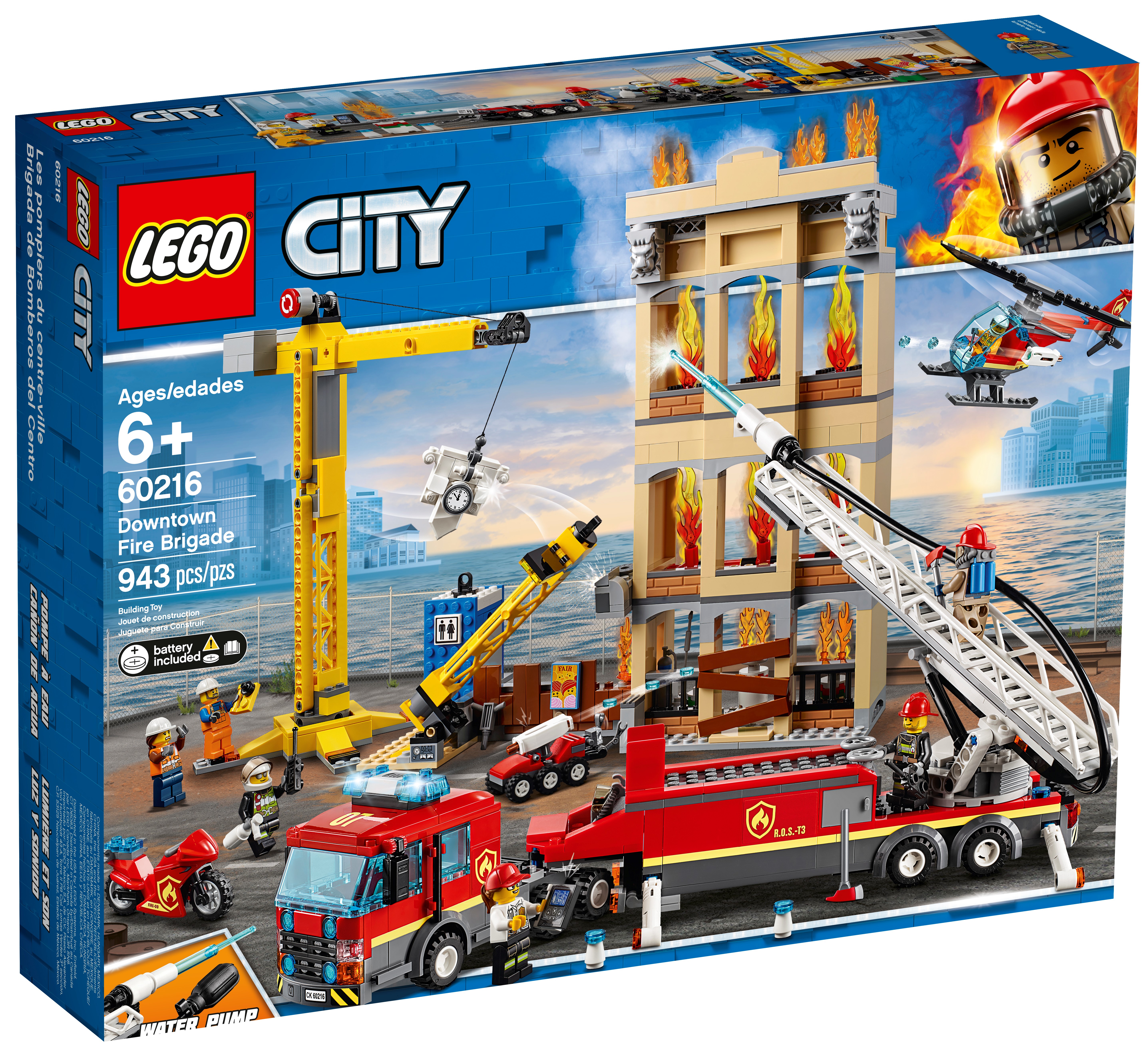 lego city downtown fire