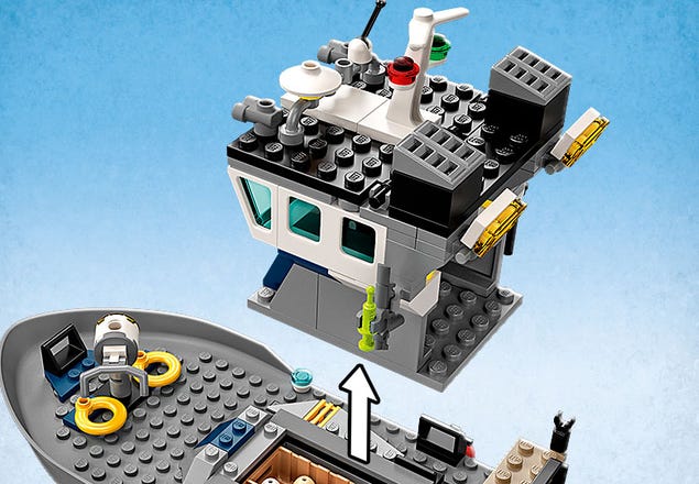 LEGO Baryonyx Dinosaur Boat Escape 76942 Building Set (308 Pieces)