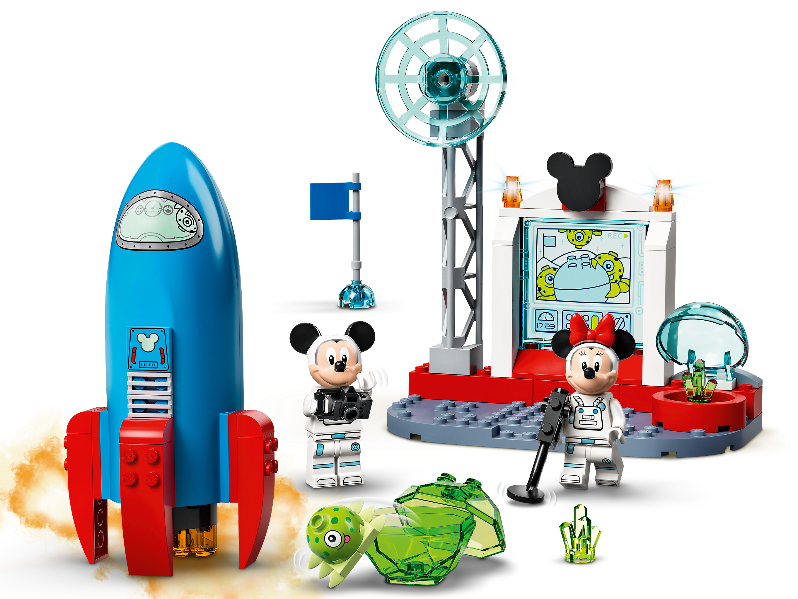ervaring effect Bijna dood Mickey Mouse & Minnie Mouse ruimteraket 10774 | Disney™ | Officiële LEGO®  winkel NL