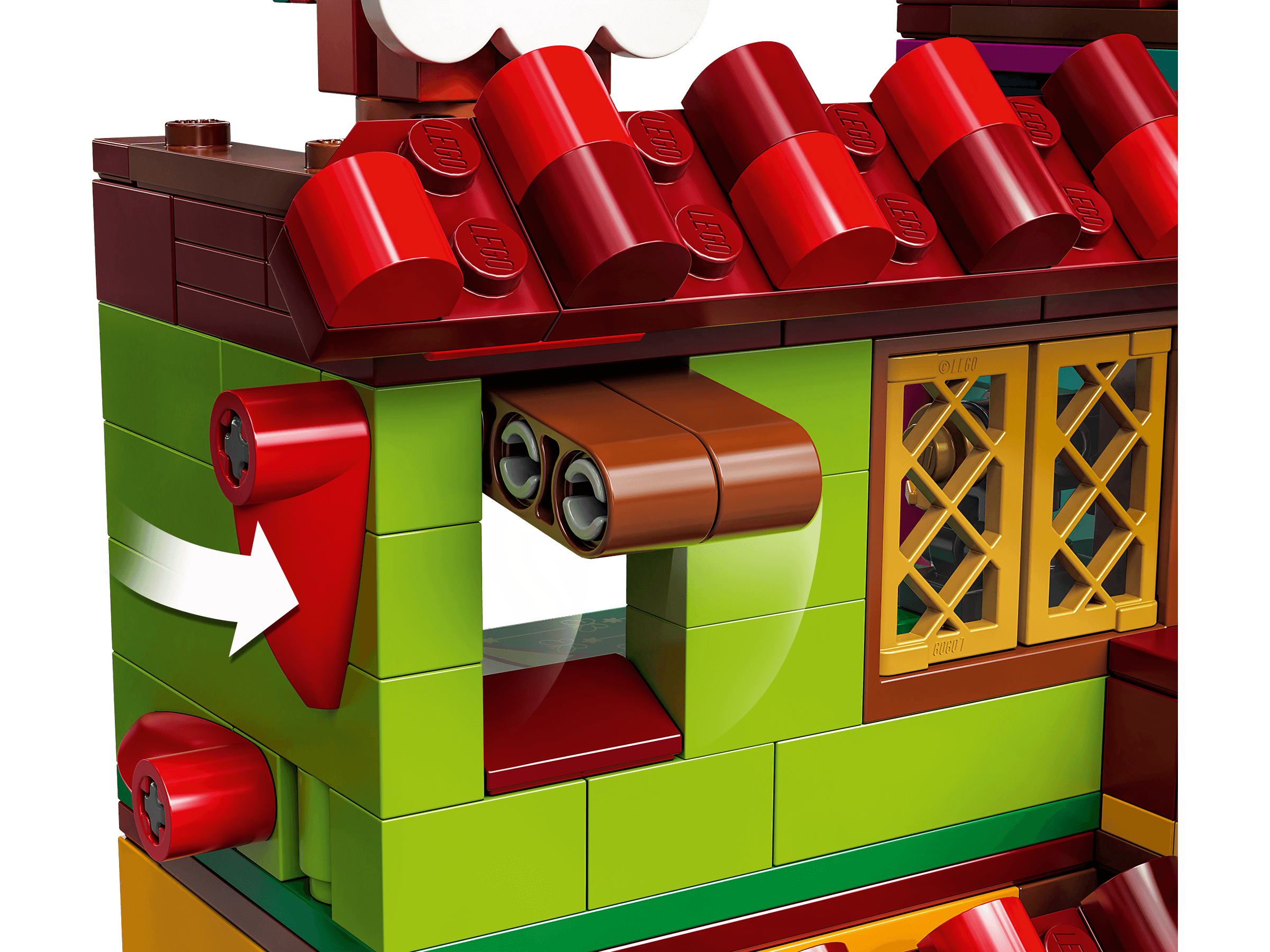 LEGO 43202 Disney La Maison Madrigal, Jouet de Construction, avec