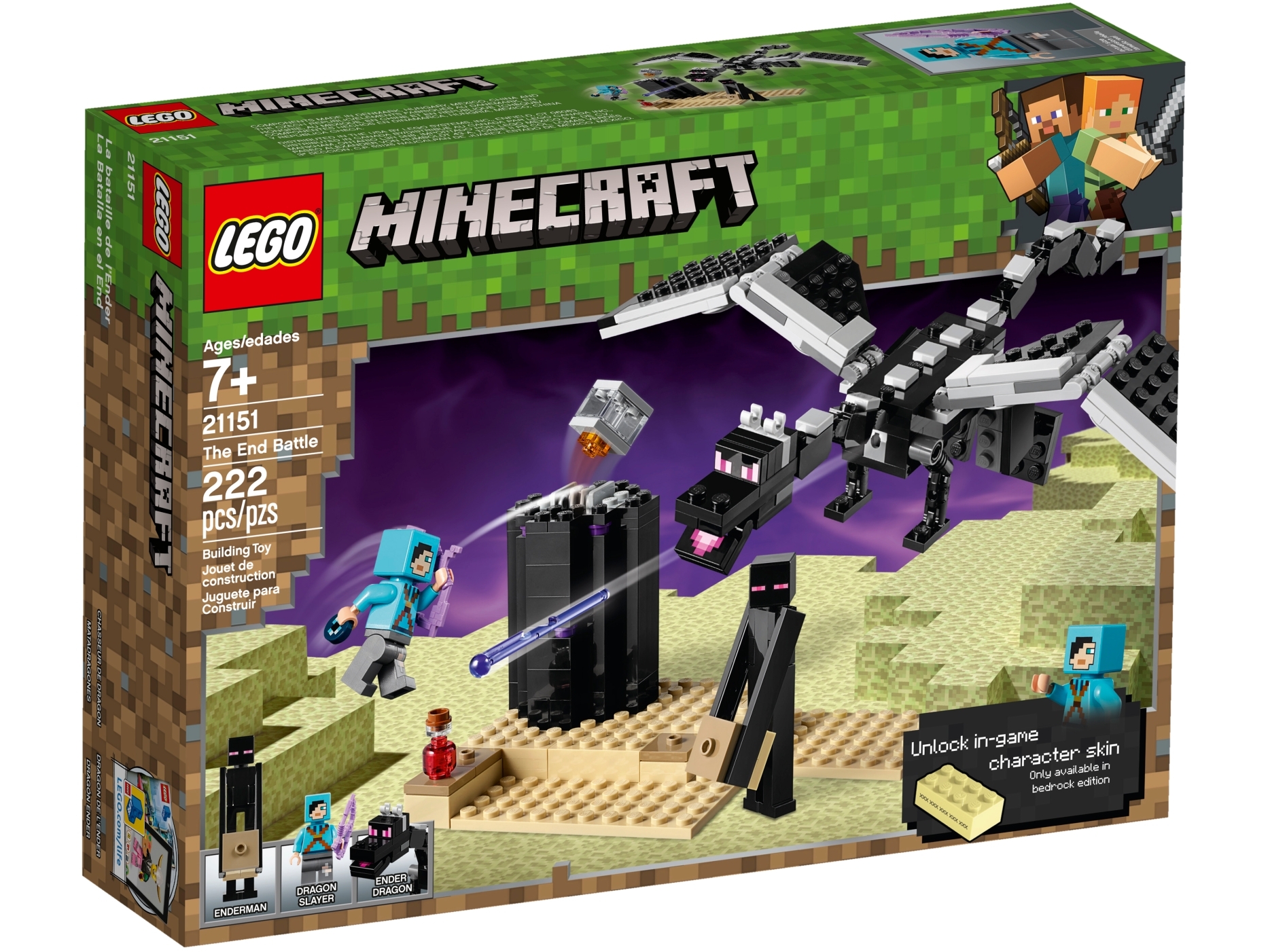 The End Battle Minecraft Buy Online At The Official Lego Shop Us