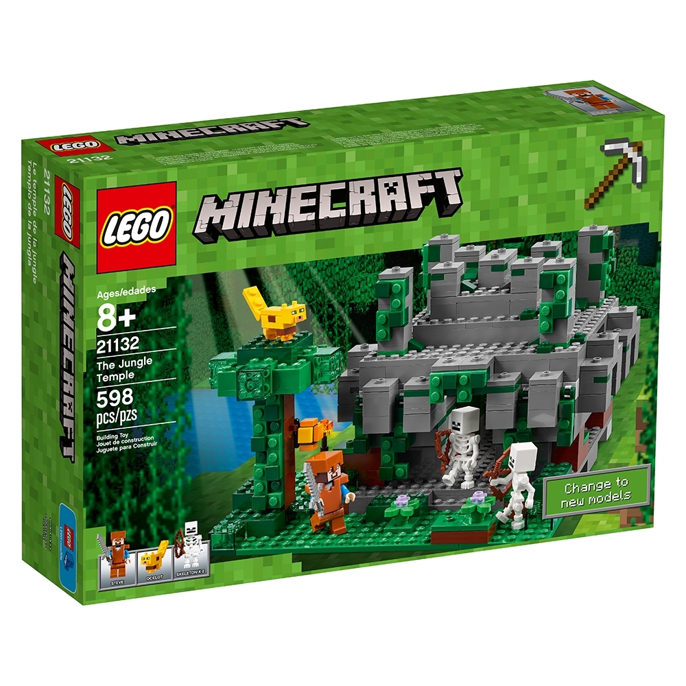 lego minecraft jungle