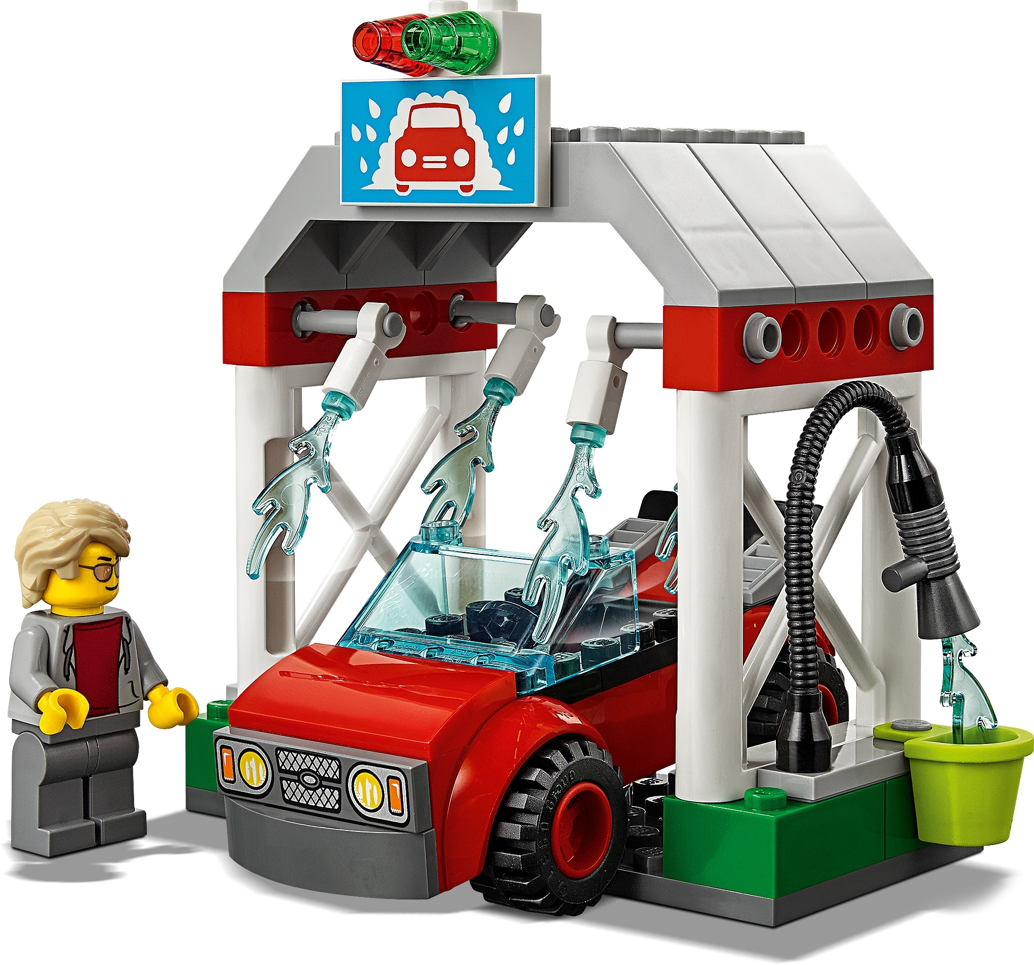 LEGO City - Le garage central - Jouet de Construction 234 Pièces