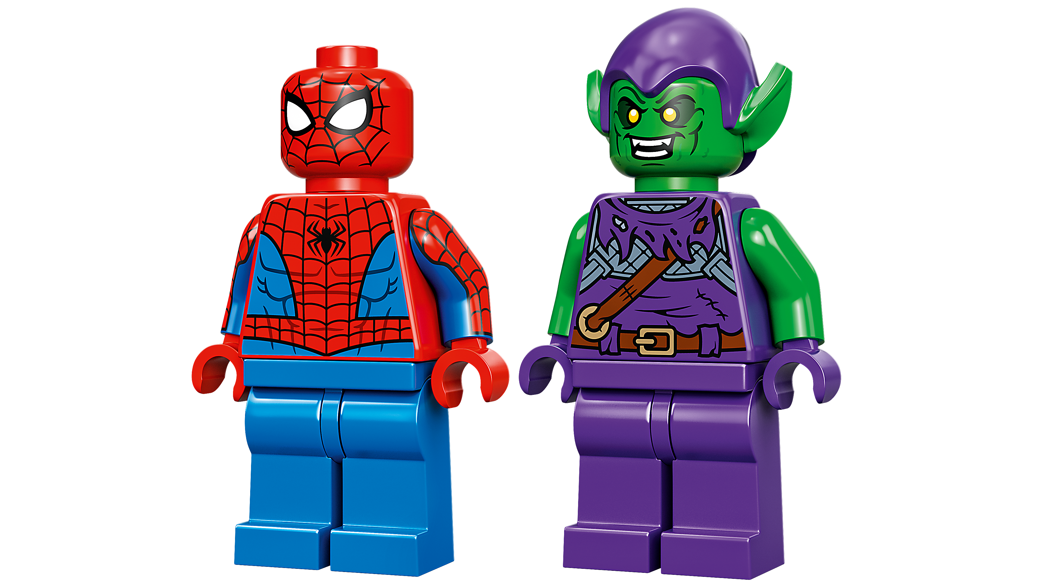 lego spiderman green goblin