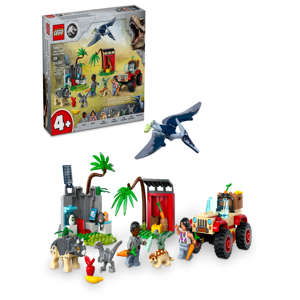 Lego Jurassic World camion