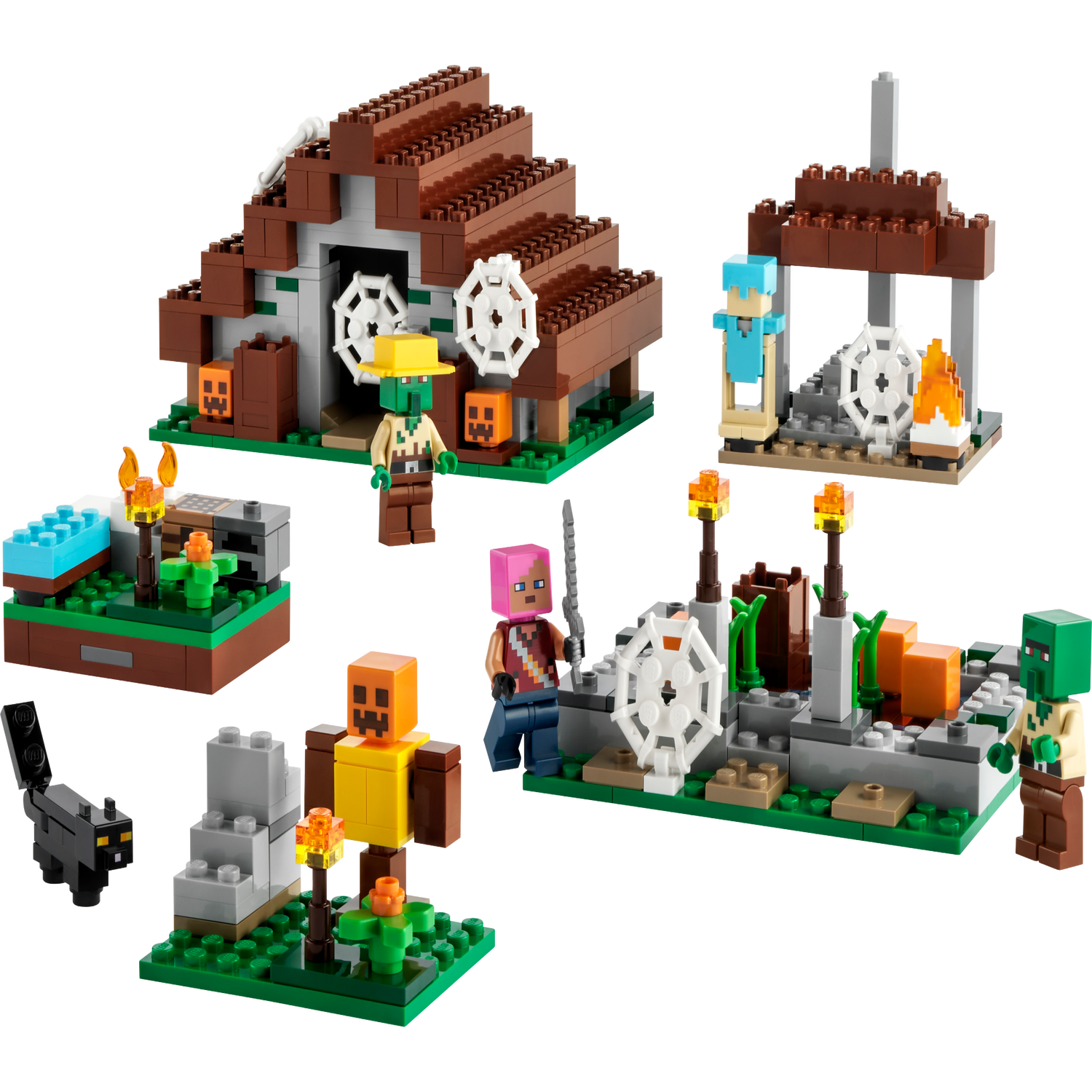 The Abandoned Village 21190 | Minecraft® | Buy online at the Official LEGO®  Shop US