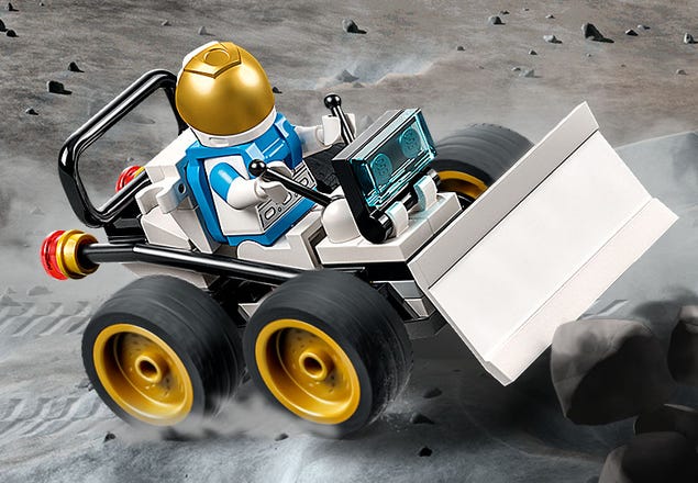 Polybag LEGO® Astronaut Robot Rock Crystal Moonstone ÉDITION LIMITÉE 951908