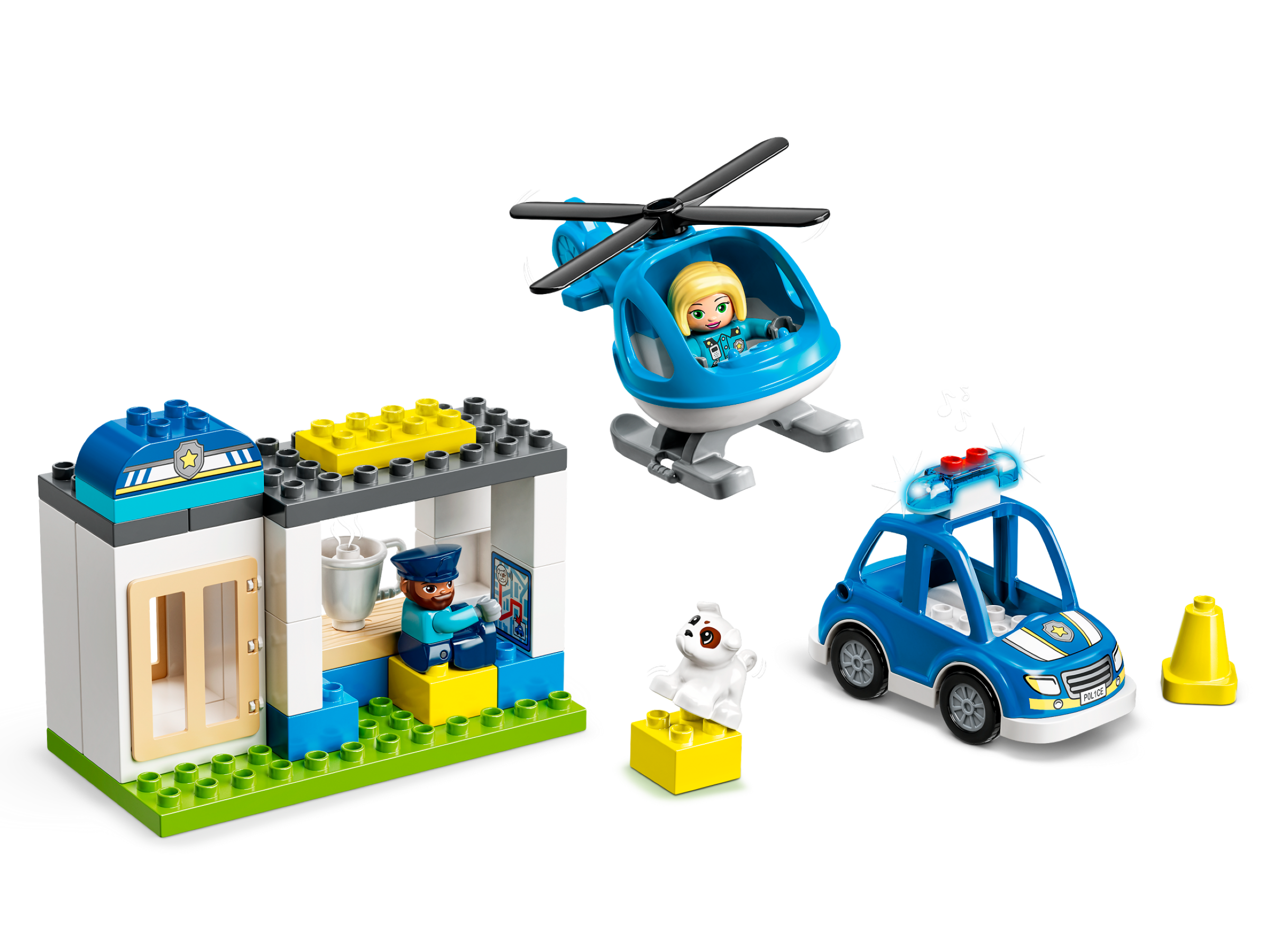 Police Station & Helicopter 10959 | DUPLO® | Buy online at the Official  LEGO® Shop US