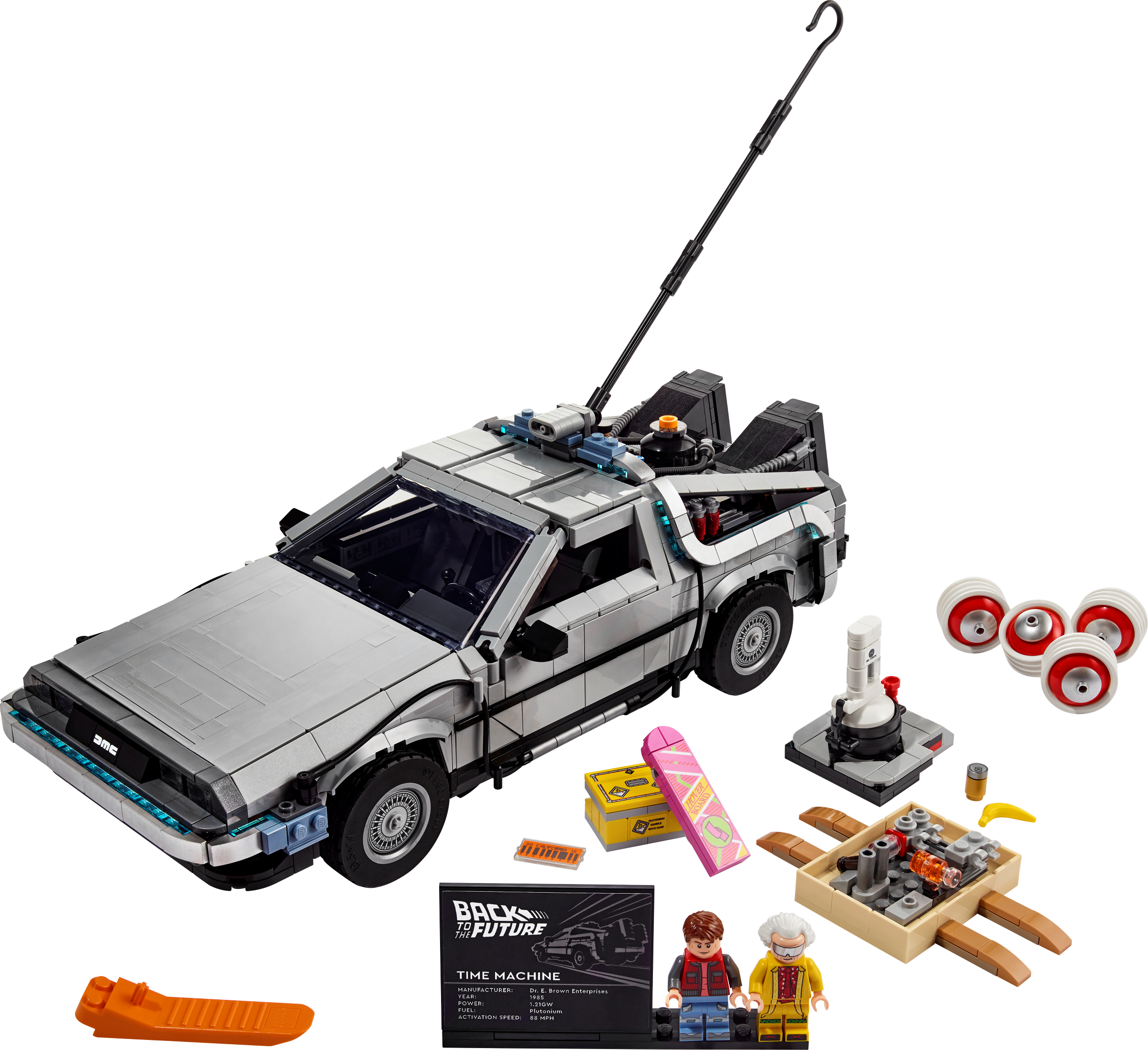 the Future Time Machine 10300 | LEGO® Icons | Buy online at the Official LEGO® Shop