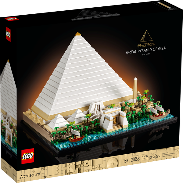 the Shop | 21058 Architecture Pyramid at online LEGO® | of Giza Official Buy Great US