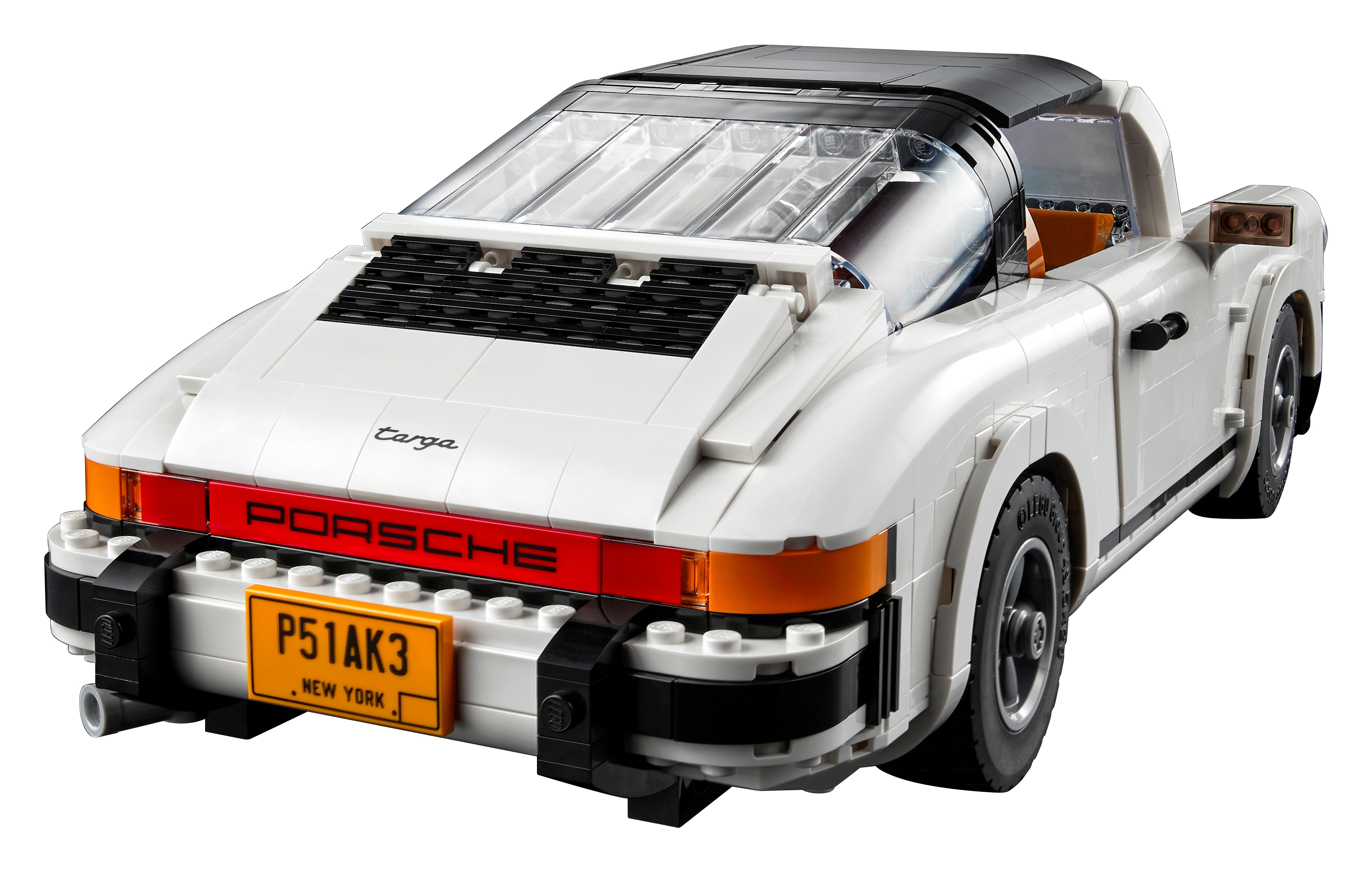 3D file Lego Style Brick Porsche 911 Turbo 🧱・3D printable model