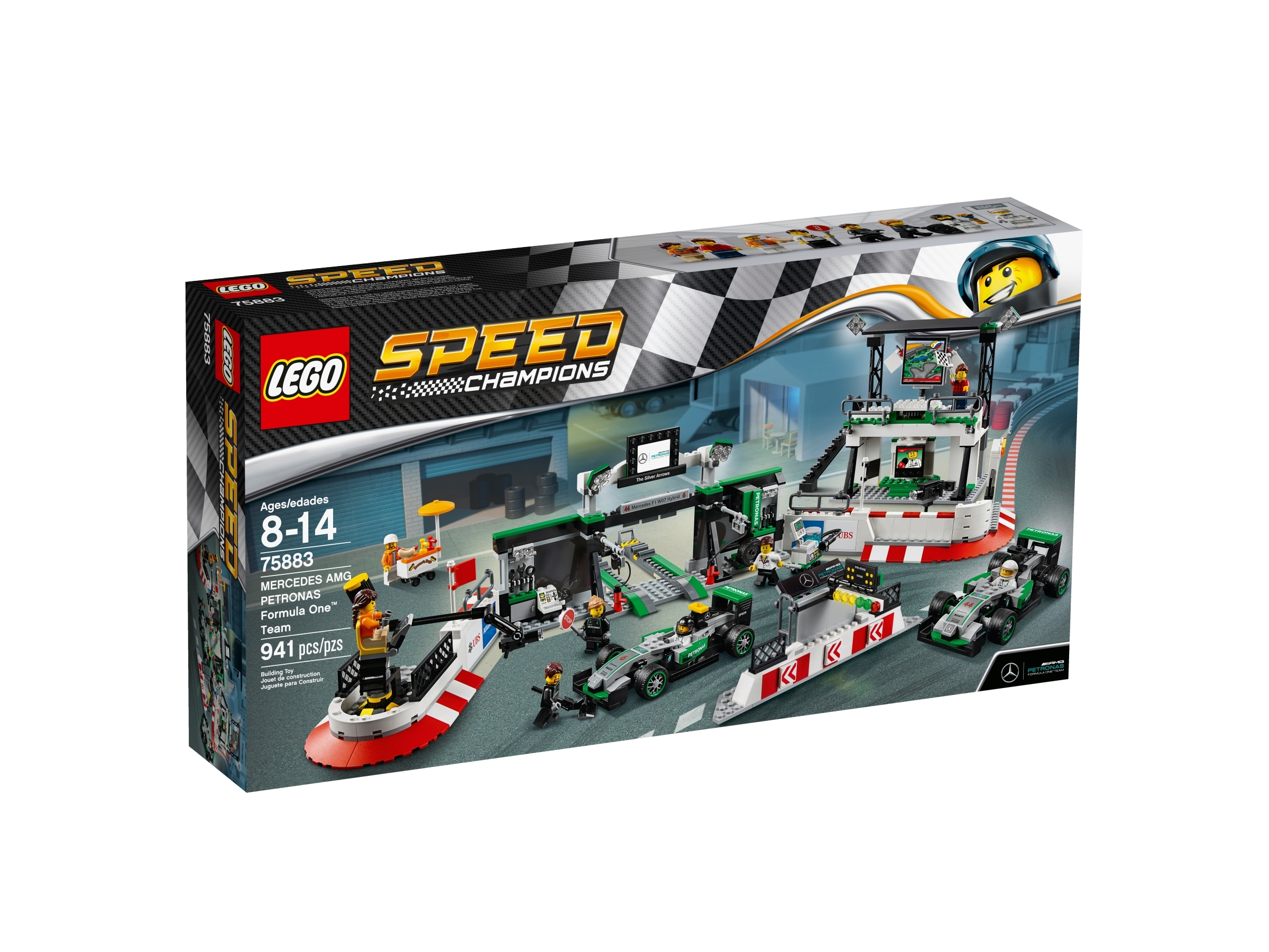 MERCEDES AMG PETRONAS One™ Team 75883 | Speed Champions Buy online at Official LEGO® Shop US