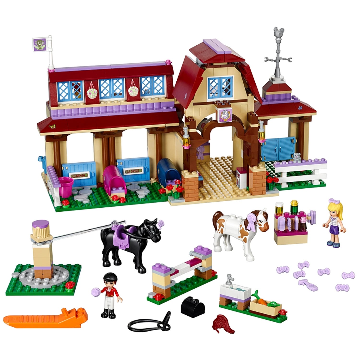Heartlaken ratsastuskoulu 41126 | Friends | Virallinen LEGO®-kaupasta FI