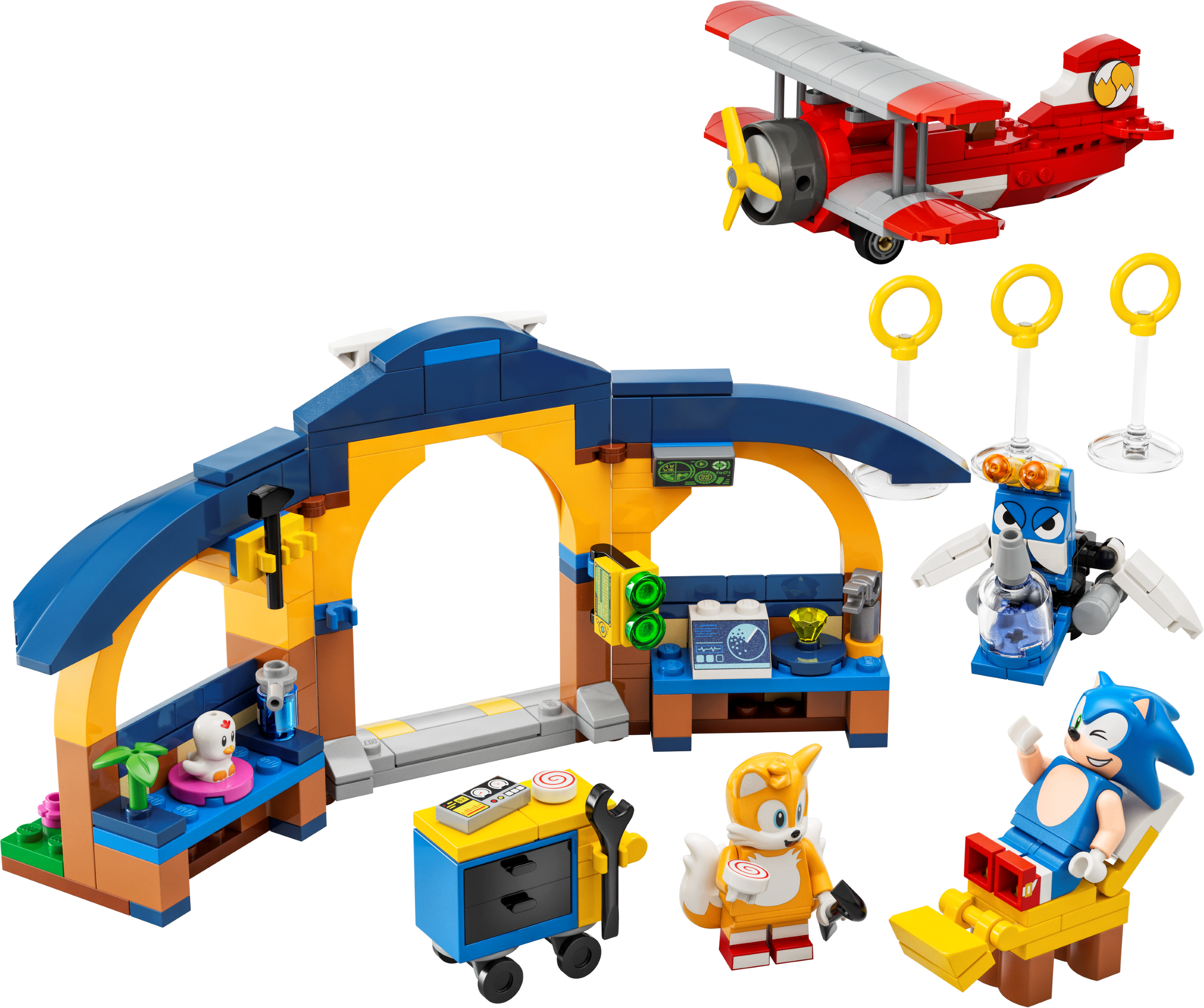 テイルスのラボとトルネード号 76991 | LEGO® Sonic the Hedgehog