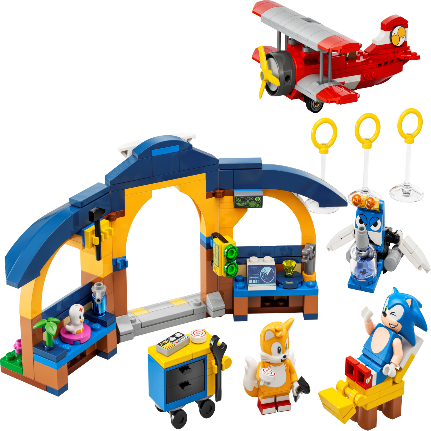 LEGO Sonic the Hedgehog Tails' Workshop and Tornado Plane 76991