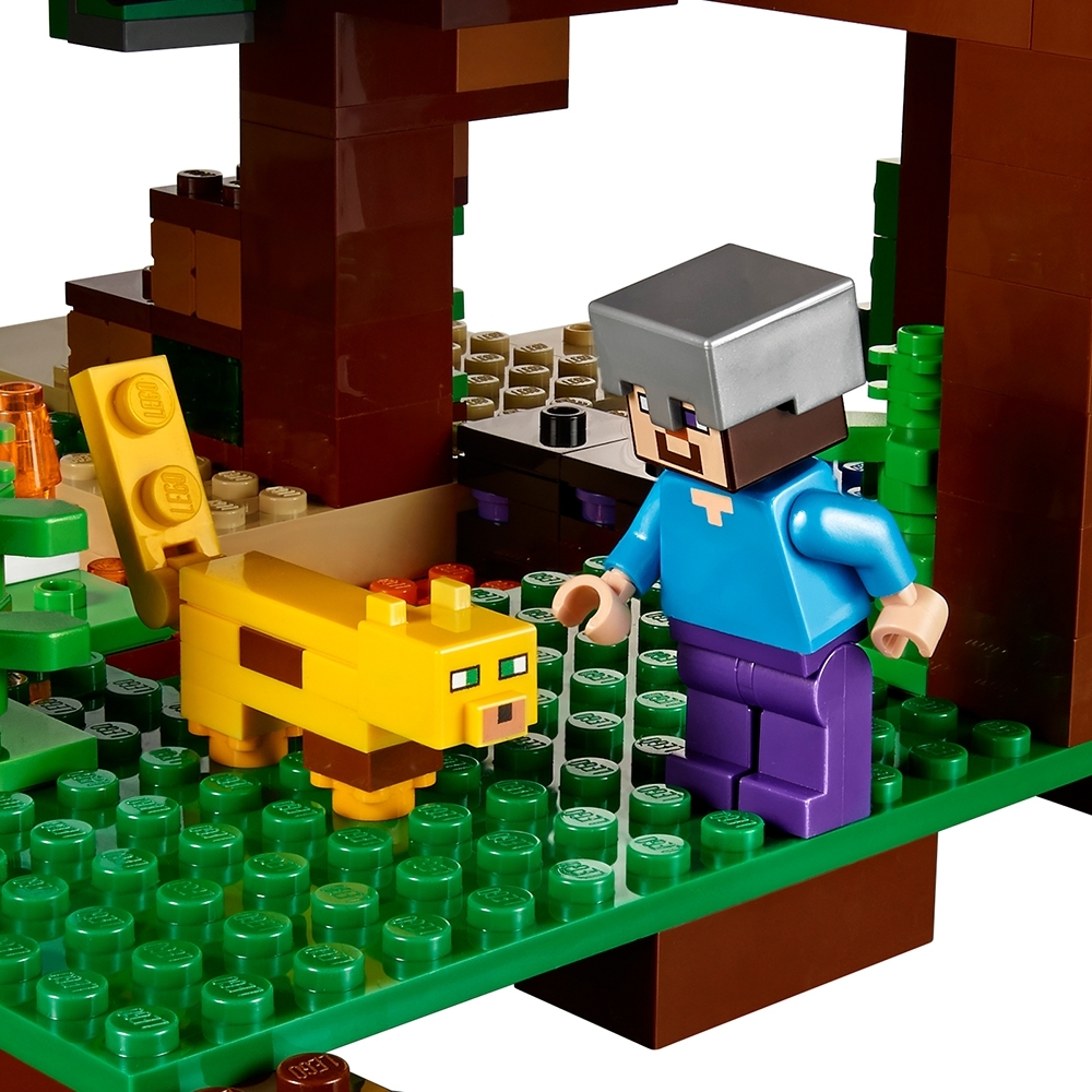 The Jungle Tree House Minecraft Buy Online At The Official Lego Shop Us