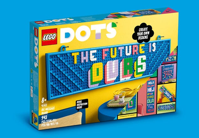 Big Message Board | DOTS the Official | 41952 at LEGO® online Shop Buy US