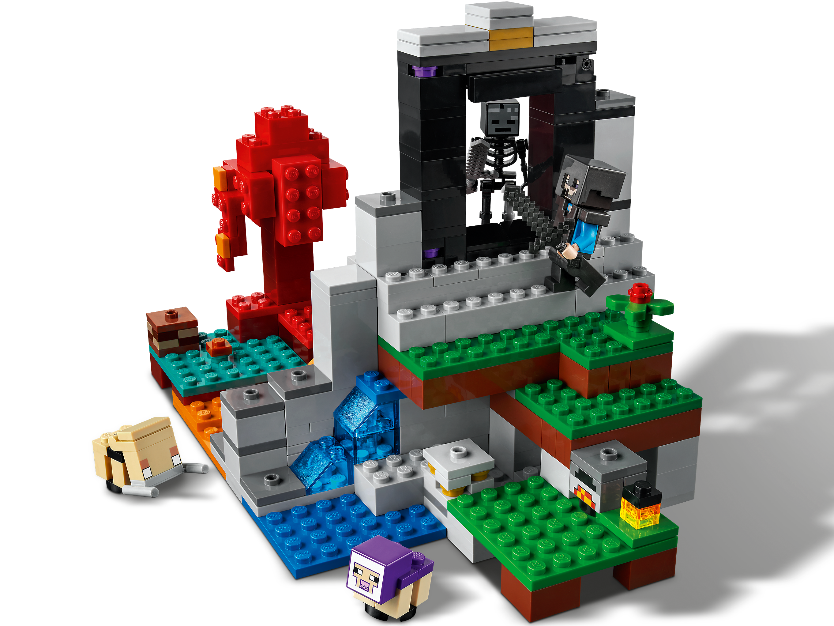 The Ruined Portal 21172 | Minecraft® | Buy online at the Official LEGO®  Shop US