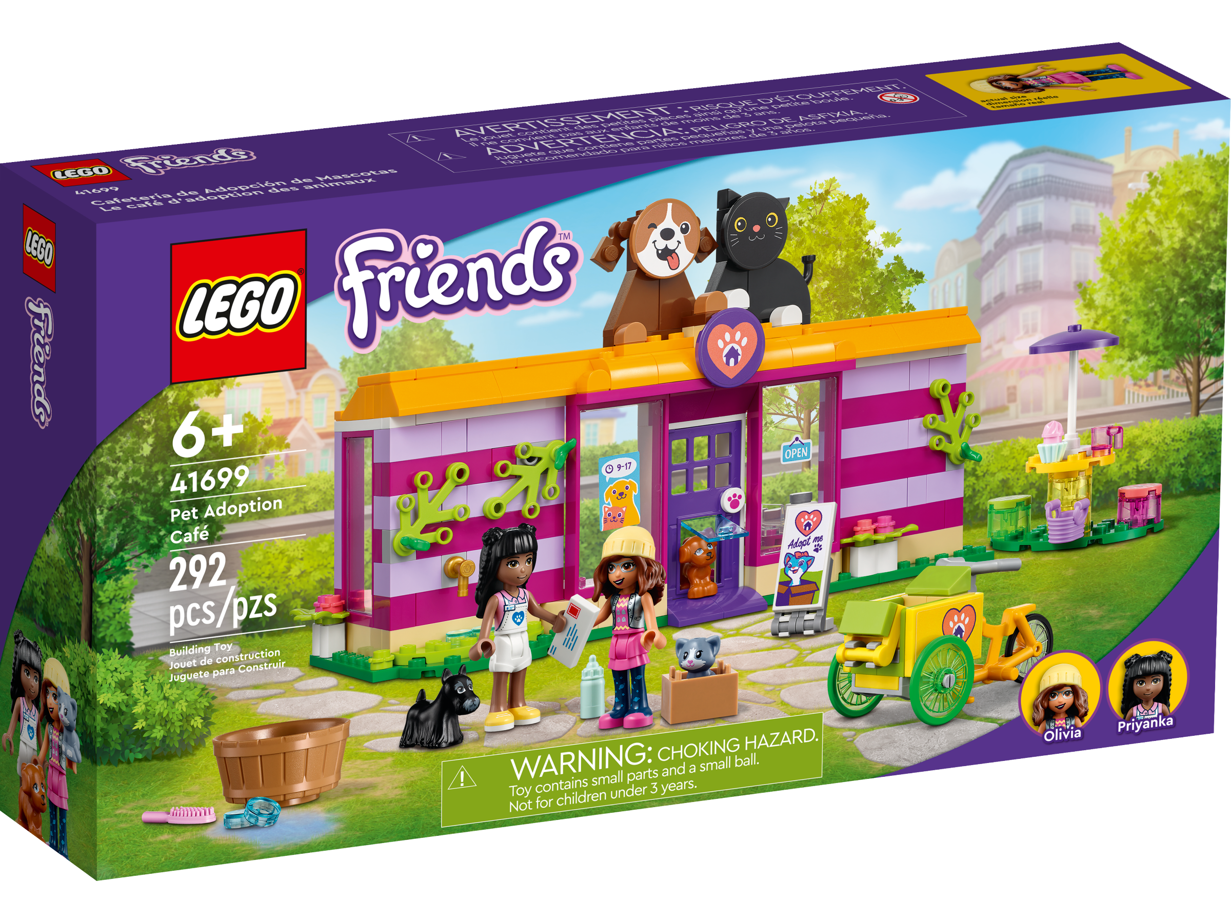 Конструктор LEGO Friends 41444: Органическое кафе Хартлейк-Сити