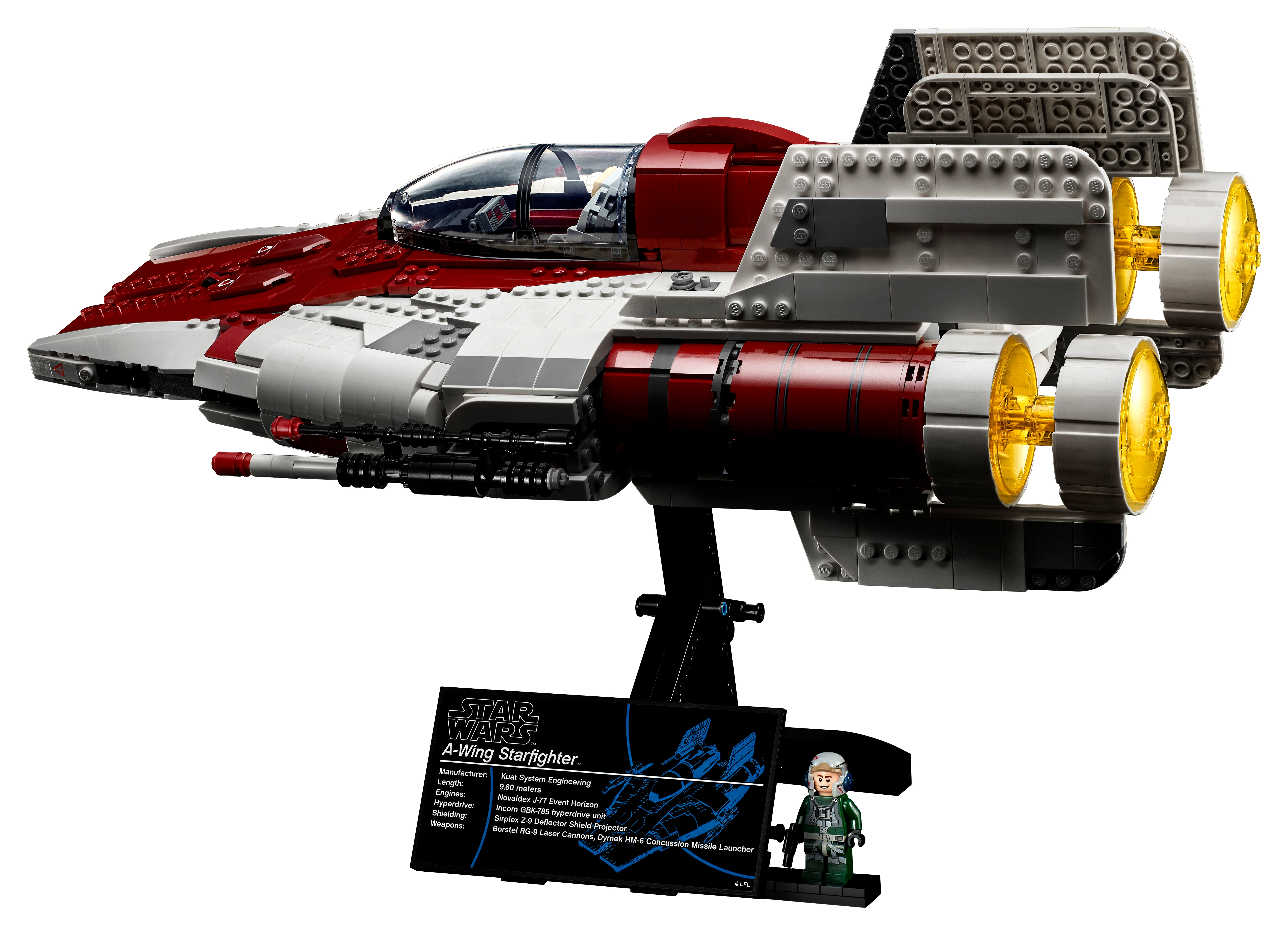 A-wing Starfighter™ 75275 Star | Buy online at the Official LEGO® Shop US