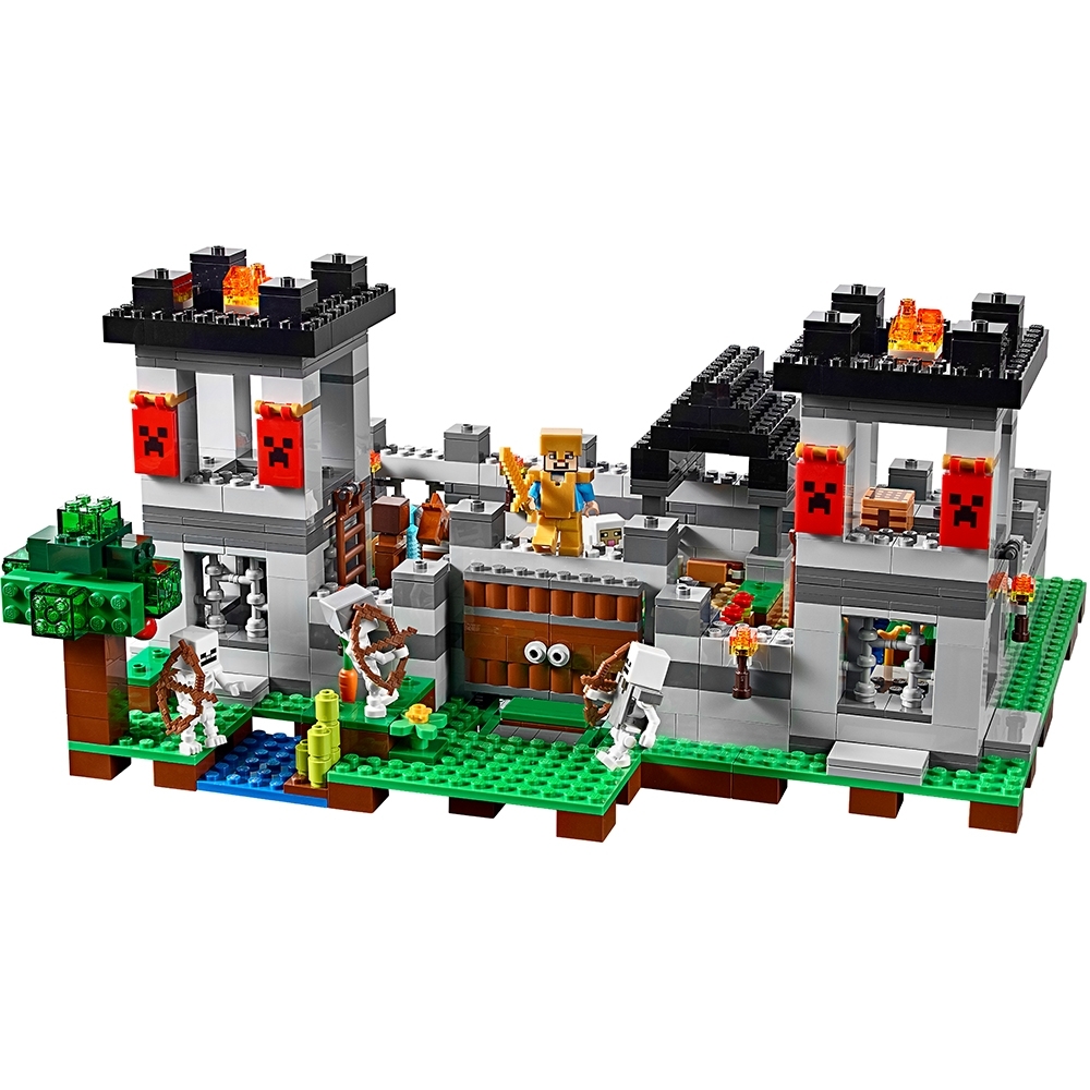The Fortress Minecraft Buy Online At The Official Lego Shop Us