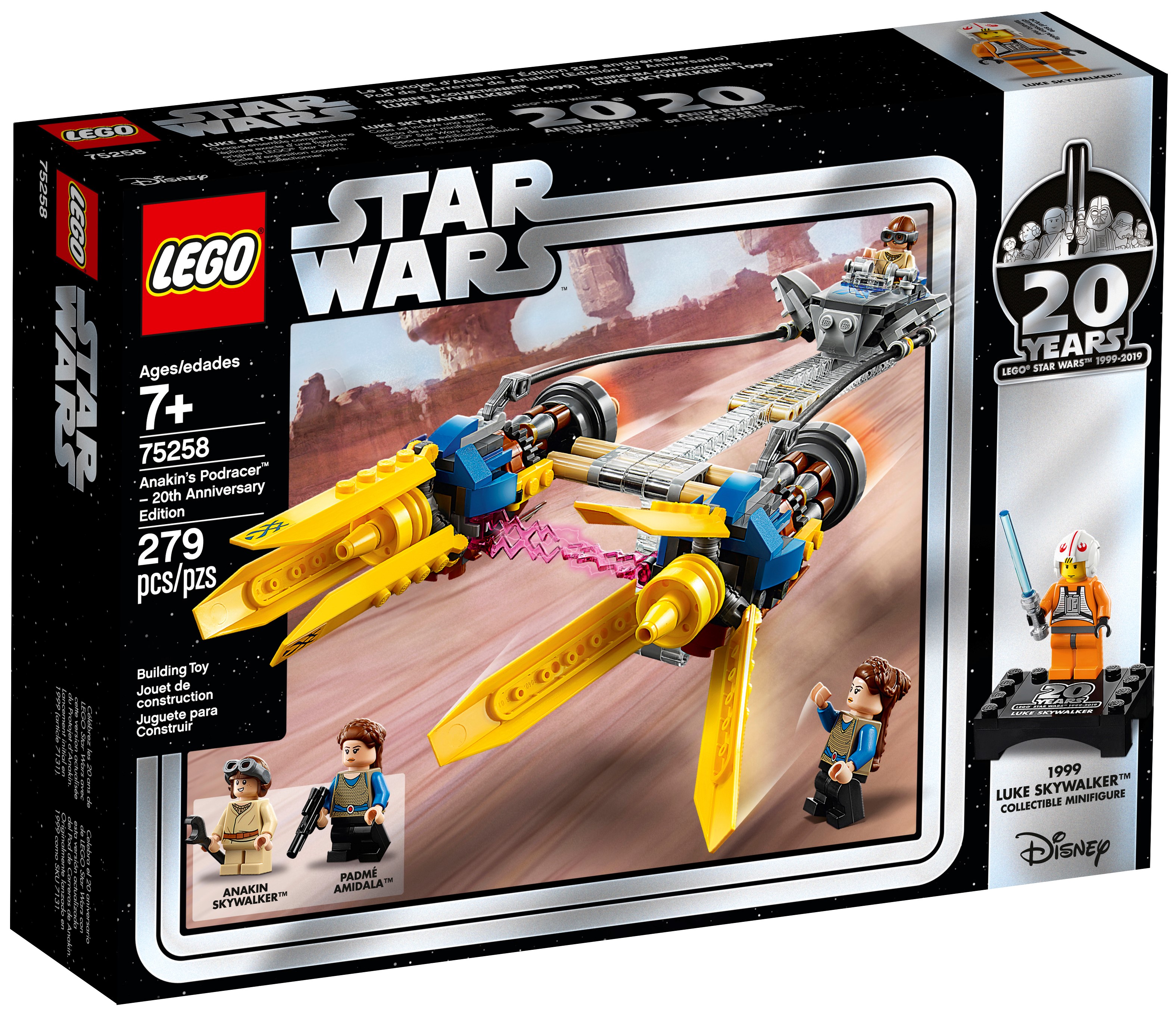 Anakin's Podracer™ 20th Anniversary Edition 75258 | Star Wars™ Buy online at Official LEGO® Shop US