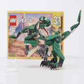 LEGO Creator 3 in 1 Mighty Dinosaur Toy, Transforms from T. rex to  Triceratops to Pterodactyl Dinosaur Figures, Great Gift for 7 - 12 Year Old  Boys & Girls, 31058 