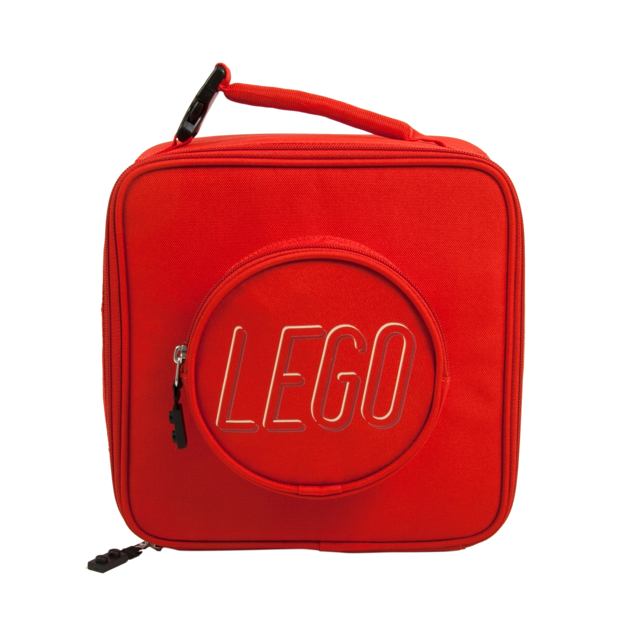 red lunch bag