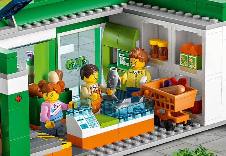 Grocery Store 60347 | City | Buy online at the Official LEGO® Shop US