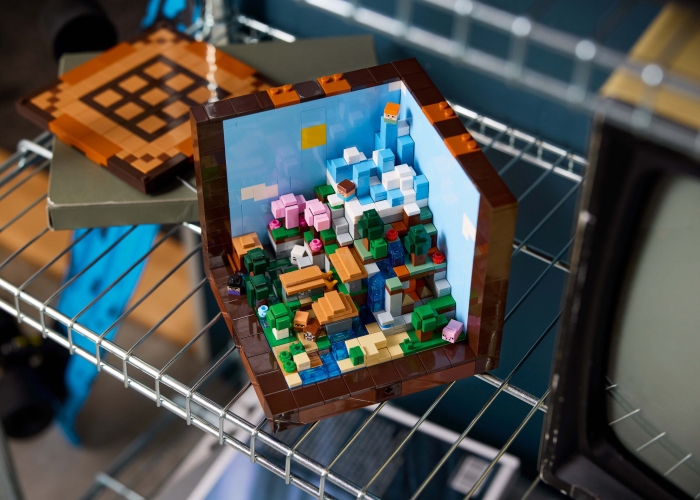 Lego minecraft christmas sale