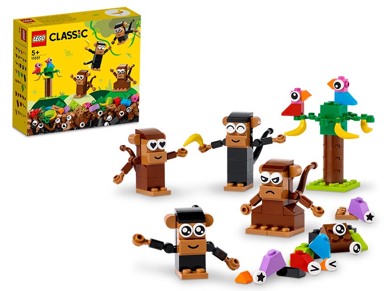 LEGO Creative Brick Box (484 Pieces), Ages 4+: Gift Idea For