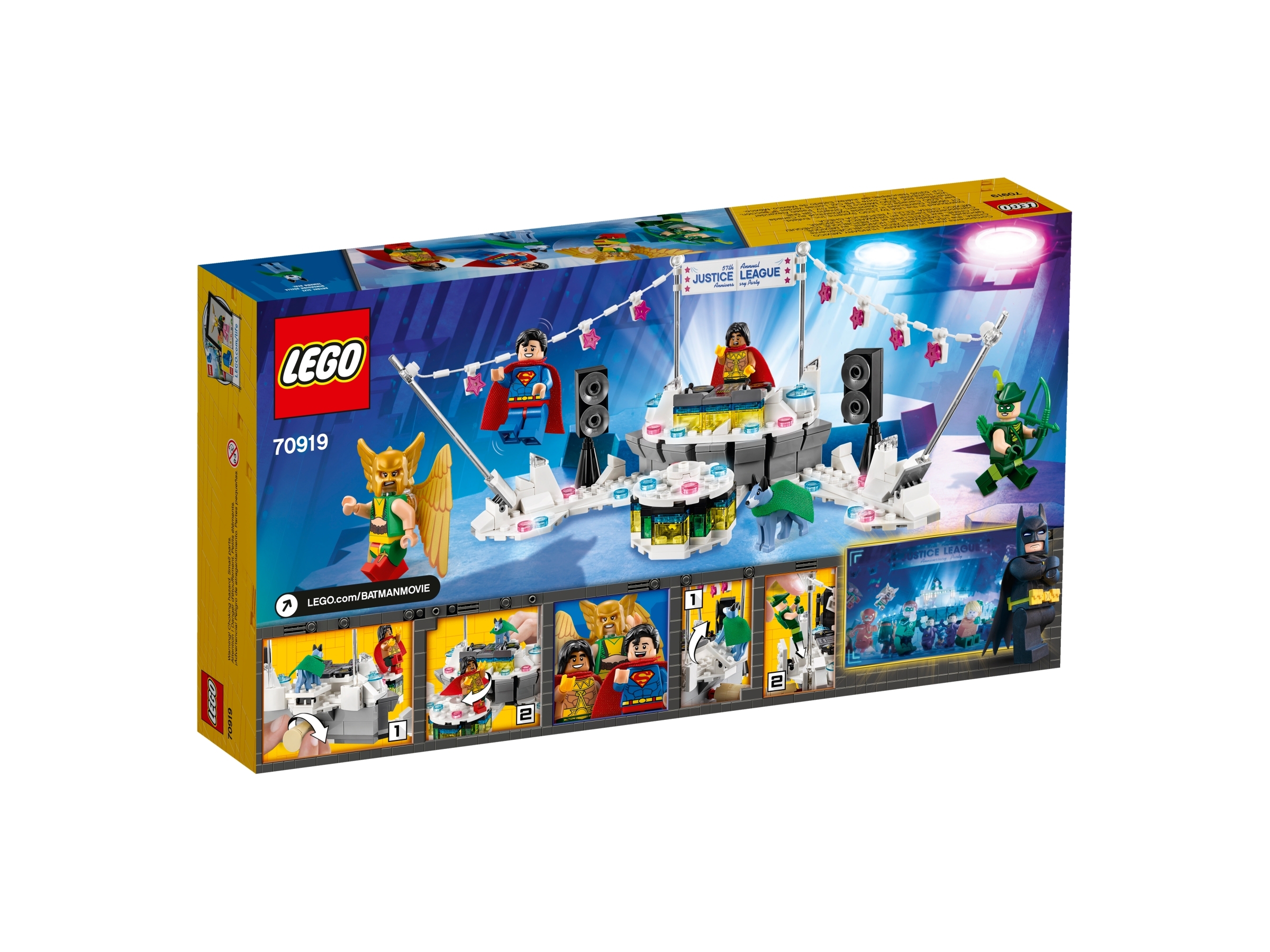 The Justice League™ Anniversary Party 70919 | THE LEGO® BATMAN MOVIE | Buy  online at the Official LEGO® Shop US